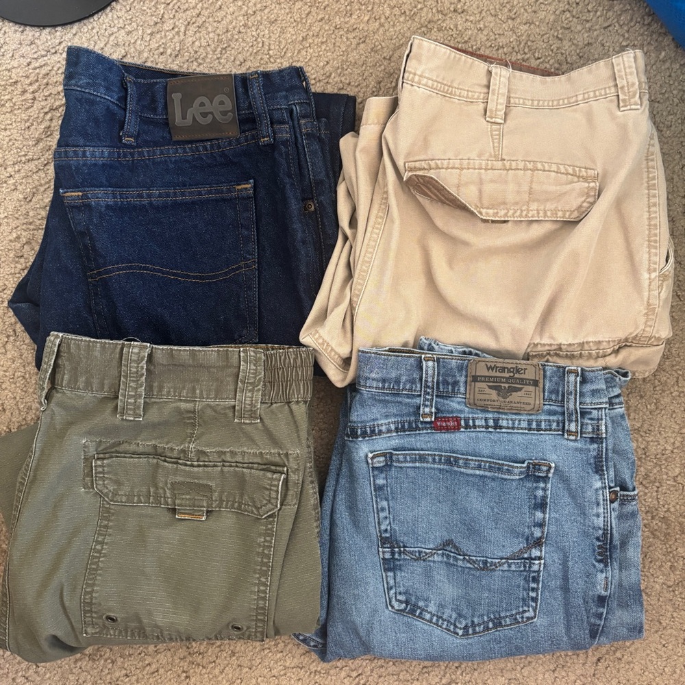 Mens size 38 bundle pants